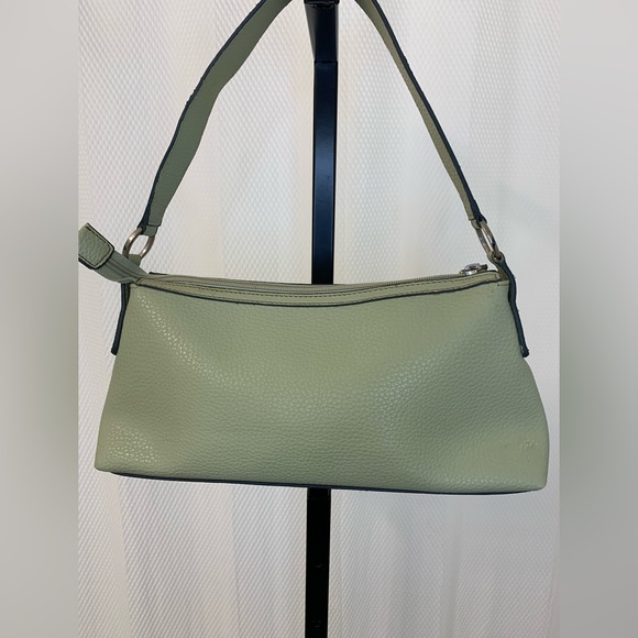 Y2K Tommy Hilfiger shoulder bag in pastel green - Picture 2 of 5